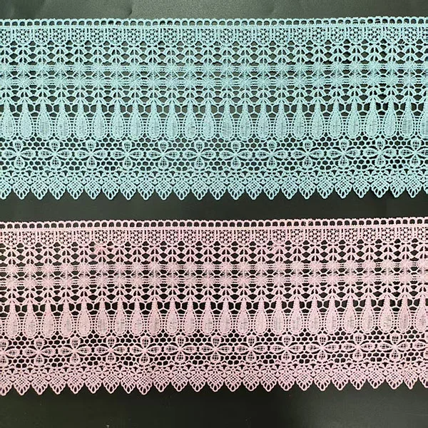 100% Polyester Guipiure Lace Trimming